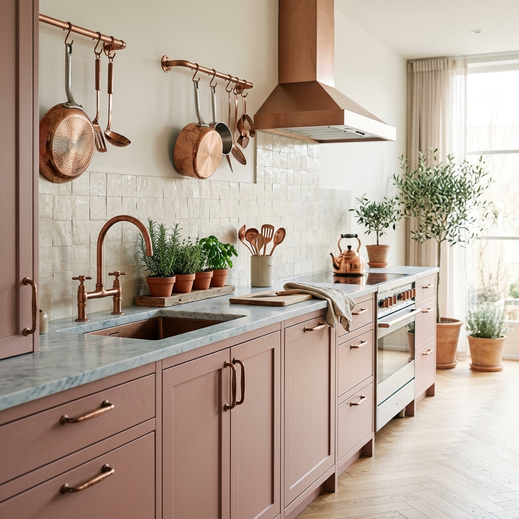 Pristine clean kitchen